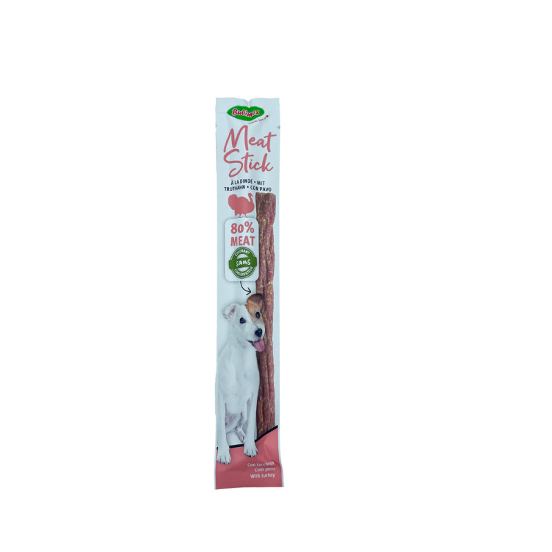 Friandise pour chien : stick à la dinde - 12g