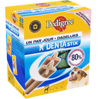 Os à mâcher chiot petit chien 28 sticks: 440g