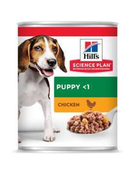 Boîte Puppy Science Plan au poulet pour chiot - 37