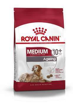 Croquettes chien taille moyenne de +10 ans Medium