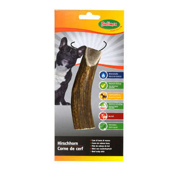 Friandise corne de cerf taille M pour chien : 80 à