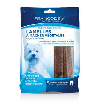 Lamelles à macher pour chiots et petits chien de 5