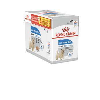 Sachet Weight Care mousse pour chien avec de l'emb