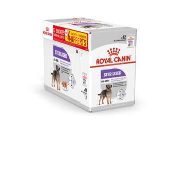 Sachet Sterilized en mousse pour chien stérilisé -