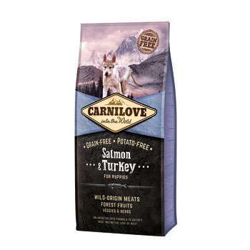 Carnilove - croquettes sans céréales saumon & dind
