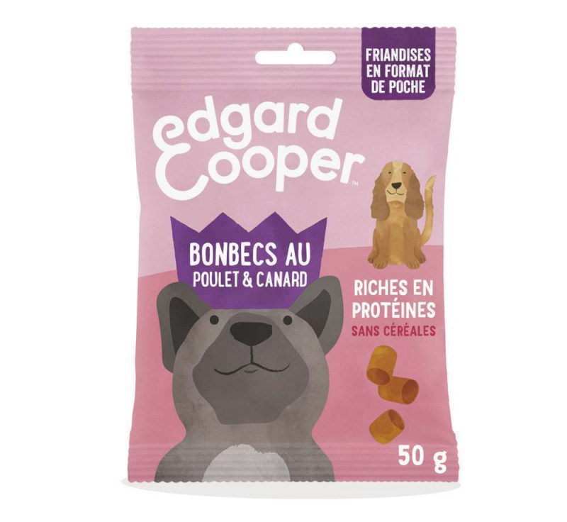 Bonbecs au canard & poulet pour chien 50g