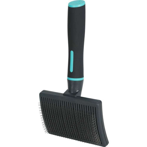 Brosse Anah slicker rétractable pour chien L