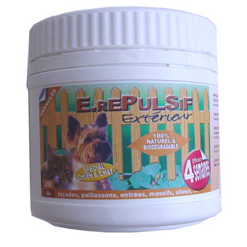 Répulsif extérieur granulés Stop, pour chien et ch