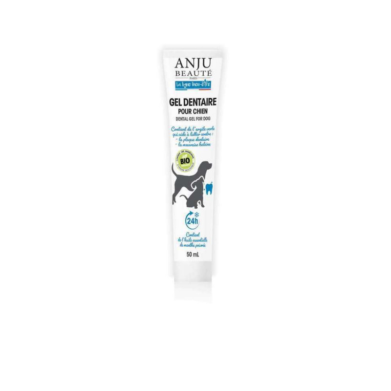 Gel nettoyant dentaire bio Hamiform pour chien 50m