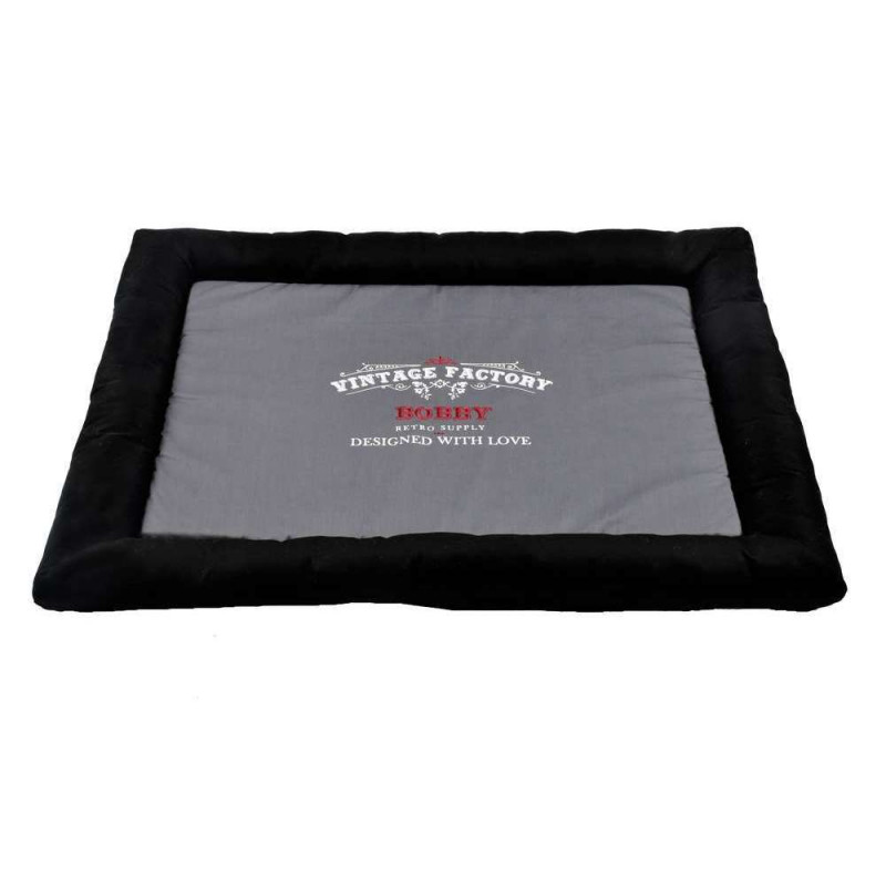 Tapis factory, couleur noir, taille XL.