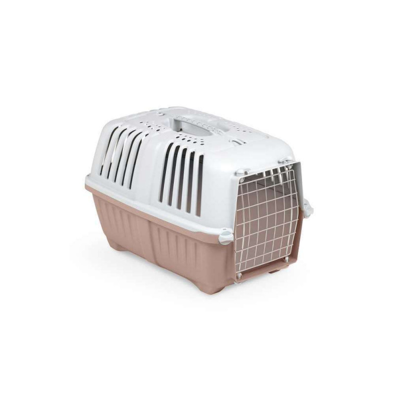 Caisse de transport Petit chien & Chat Jubulo rose