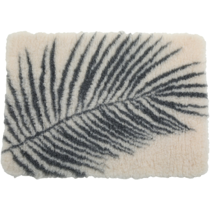 Tapis isolants pour chiens 75 x 95 cm beige avec m