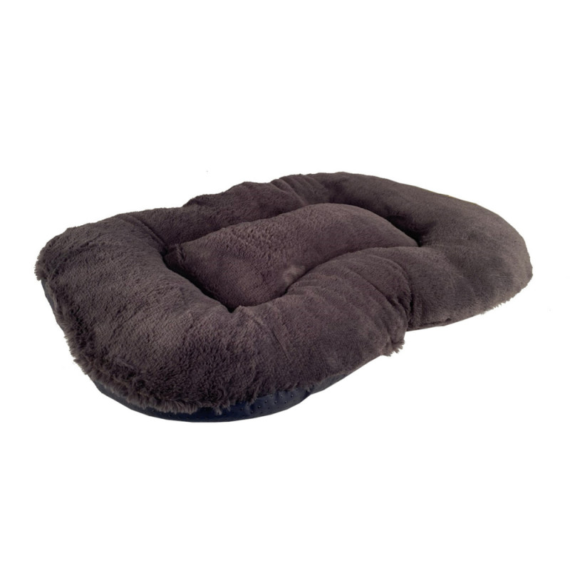 Coussin Ovaly pour chien, coloris gris - L. 120xl.