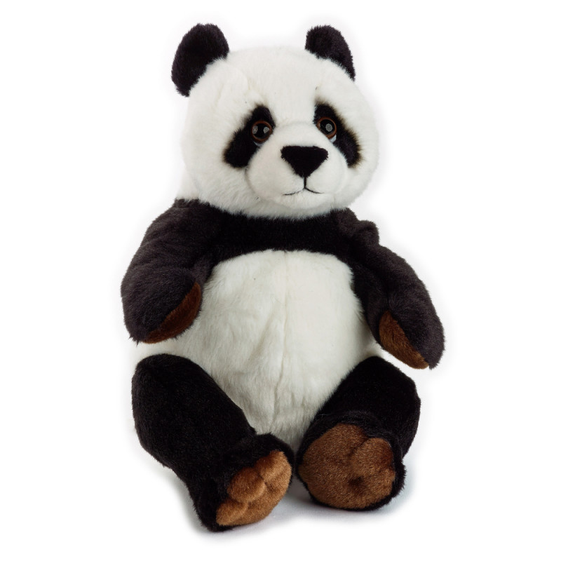 Jouet peluche panda 22cm pour chien