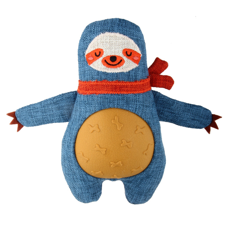 Jouet pour chien : peluche paresseux - H. 20cm