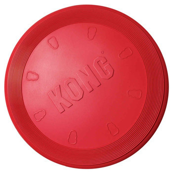 Jouet chien : Kong, Flyer Frisbee, L, Rouge