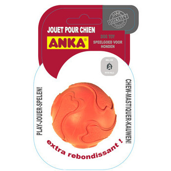 Jouet chien Balle Extrabounce : caoutchouc D6 cm