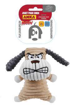 Jouet peluche Chien angry, pour chien: taille M/L