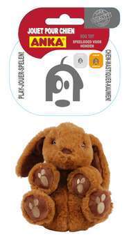 Jouet peluche Lapin Seated, pour chien 18cm