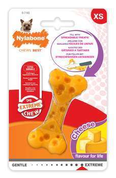 Jouet pour chien Os Nylon Fromage XS