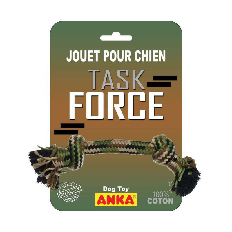 Jouet pour chien Task force Corde avec 2 nuds 26