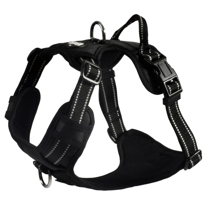 Harnais Rando Walk pour chien noir - Taille XL