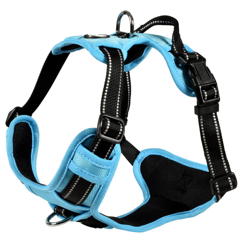 Harnais Rando Walk pour chien bleu - Taille S