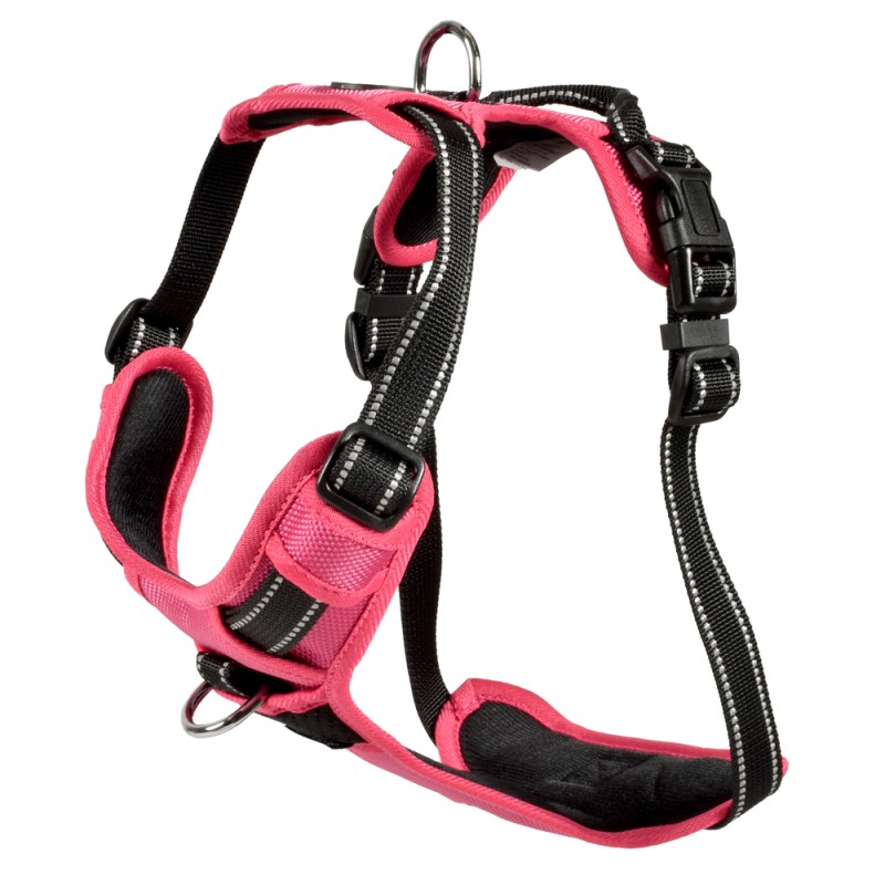 Harnais Rando Walk pour chien fuchsia - Taille S