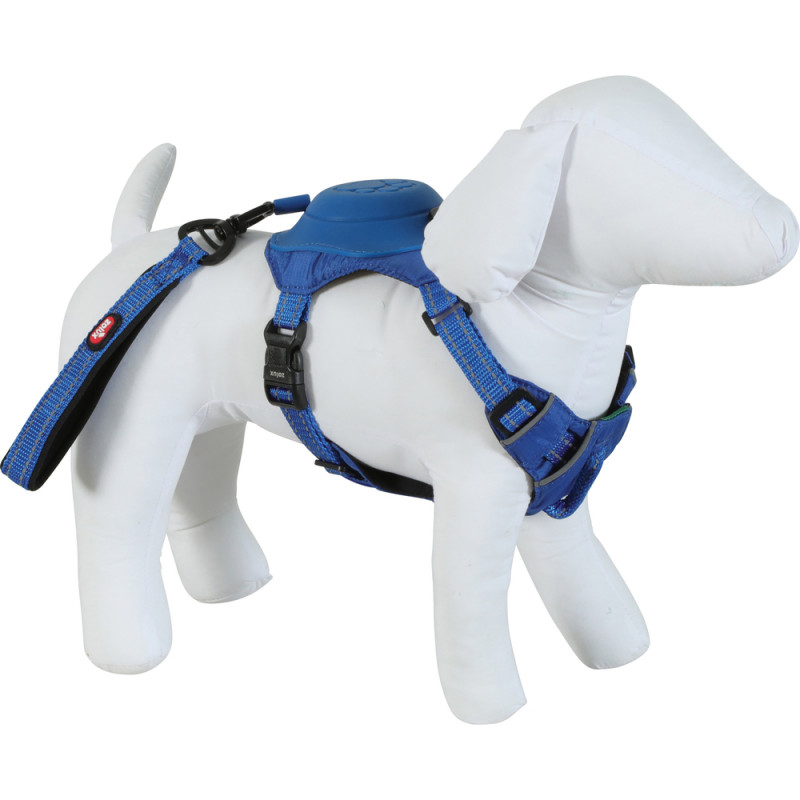 Harnais Easyride pour chien, coloris bleu - taille