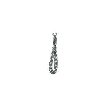 Collier chaine semi-étrangleur : 2 rangs taille 45