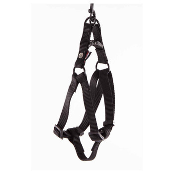 Harnais baudrier pour chien 35/50cm, noir
