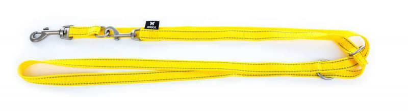 Laisse multi Neo+ pour chien 20mm-200cm jaune
