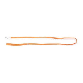 Laisse tubulaire pour chat, nylon, orange