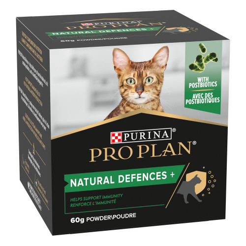 Pro Plan Natural Defences+ pour chat 60g