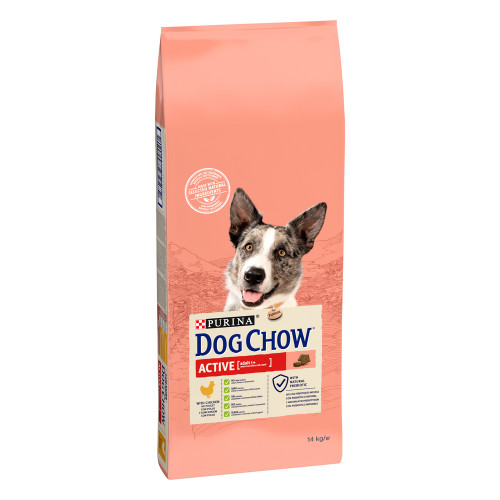 Croquettes Dog Chow Active pour chien adulte au po