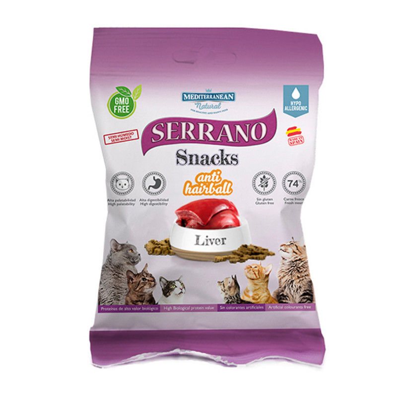 Friandises, Snacks Serrano anti-boules de poils Fo