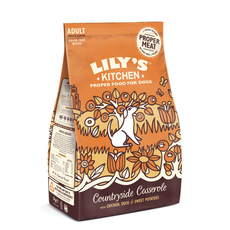 Croquettes Lily's Kitchen au poulet et au canard p