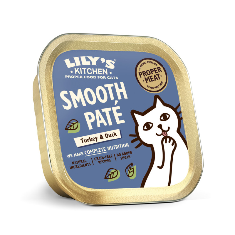 Pâtée à la dinde et au canard pour chat 85g