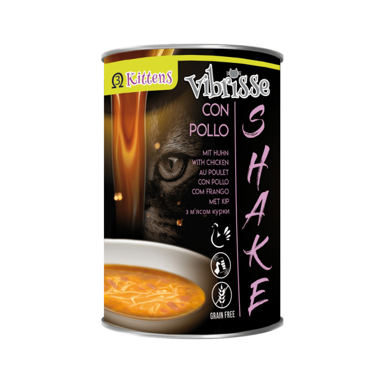 Soupe pour chaton Vibrisse Shake au poulet 135g