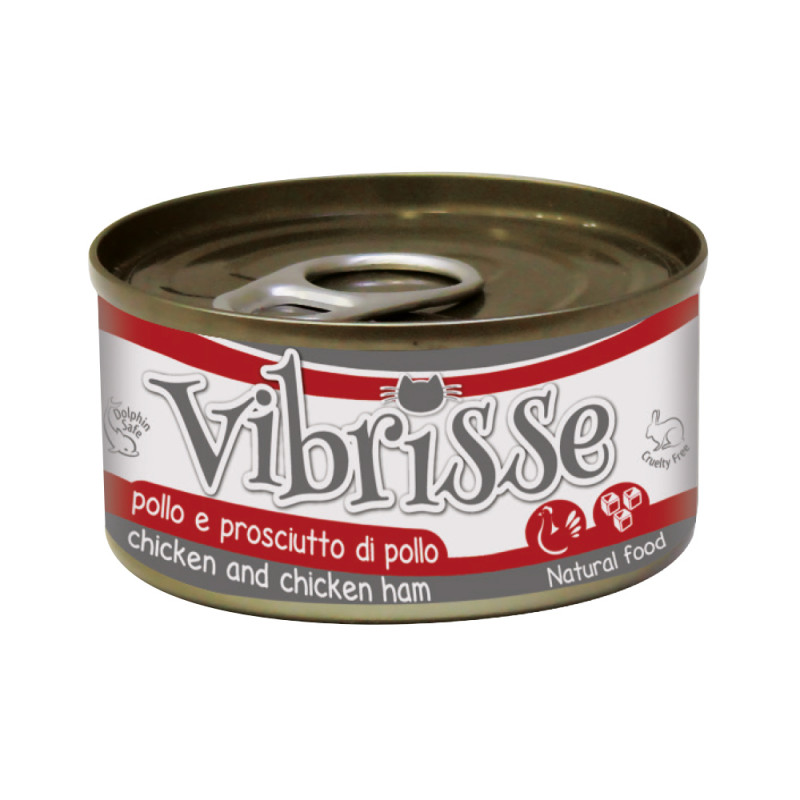 Pâtée pour chat au jambon et poulet 70g