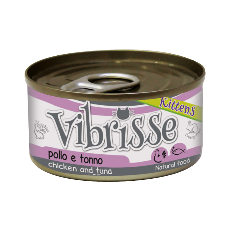 Pâtée pour chaton au thon et poulet 70g