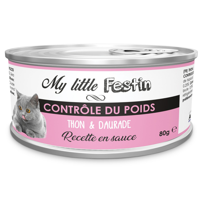 Pâtée ''Contrôle du poids'' - Thon et daurade en s