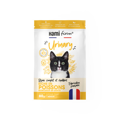 Repas complet Urinary au poisson, pour chat adulte