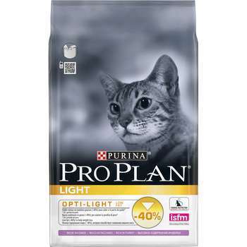 Croquettes chat light ProPlan dinde 3kg