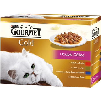 Boîte gold double délice : 12x85g