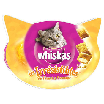 Friandises pour chat: poulet & fromage 60g