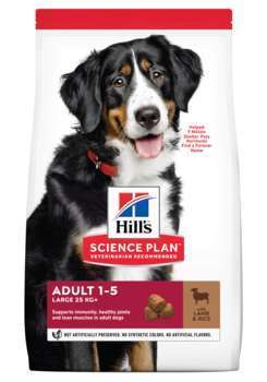 Croquettes chien adulte de grande taille à l'agnea