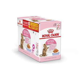 Aliment en gelée chatons stérilisé 12X85G dt 4 grt