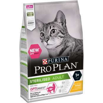 Croquettes chat adulte stérilisé au poulet - 3 kg