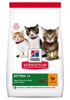 Croquettes pour chaton, au poulet - 1,5kg